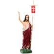 Kép 2/2 - Feltámadt Krisztus szobor 65 cm.