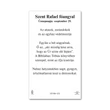 Kép 2/2 - Szentkép - Szent Rafael Arkangyal - 25 darabos csomagban