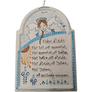 Kerámia házi áldás