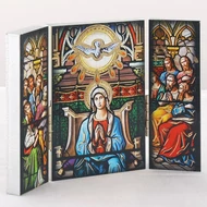 Szárnyas faplakett (Pünkösd)