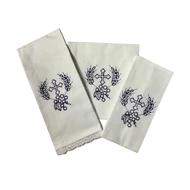 Hímzett miséző garnitúra