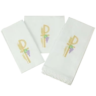 Hímzett miséző garnitúra