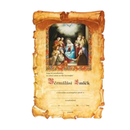 Bérmálási emléklap 