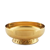 Aranyozott áldoztató, fedél nélkül C832 10cm. 