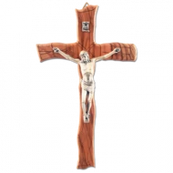 Díszes oliva fakereszt