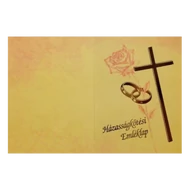 Házasságkötési emléklap korda