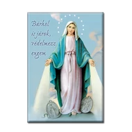 Hűtőmágnes szentképpel - Csodás Szűzanya