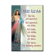 Hűtőmágnes - Irgalmas Jézus - Házi Áldás