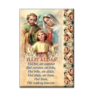 Hűtőmágnes szentképpel - Házi Áldás