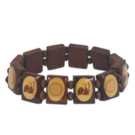 Karkötő képes fa szemekkel - Szent Benedek