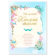 Borítékos képeslap - Keresztelő