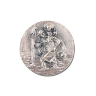 Öntapadós érem - Szent Kristóf