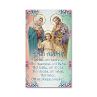 Szentkép - Házi áldás - Szent Család - 25 darabos csomagban