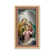 Szentkép - Szent Család - 25 darabos csomagban