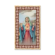 Szentkép - Mária szíve - 25 darabos csomagban