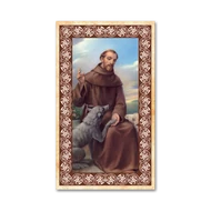 Szentkép - Szent Ferenc - 25 darabos csomagban