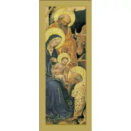 Aranyozott karácsonyi Könyvjelző