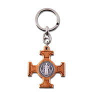 Olivafa kulcstartó - Szent Benedek