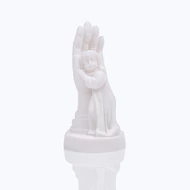 Alabástrom  oltalmazó kéz 8,5cm