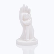 Alabástrom  oltalmazó kéz 5,5cm