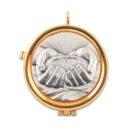 Ostyatartó (antikolt betéttel)