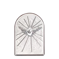 Szentlélek ezüst plakett