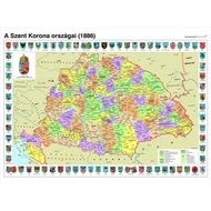 Könyöklő - Szent Korona országai térkép Könyöklő - Szent Korona országai térkép