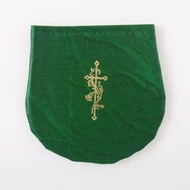 Műbőr rózsafüzértartó