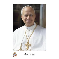 XIV. Leó Pápa kép A/4 méretben