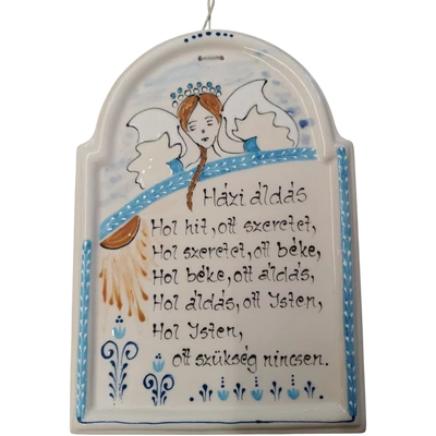 Kerámia házi áldás