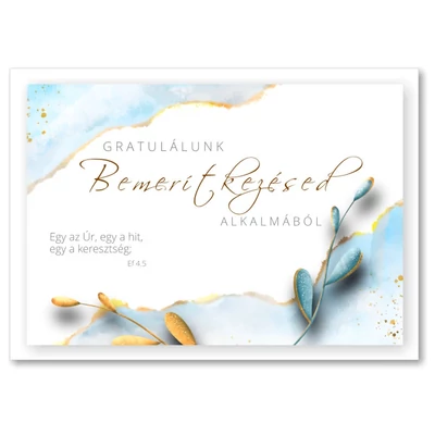 Képeslap -A- Bemerít