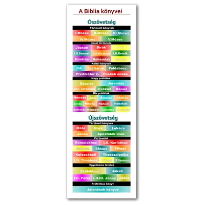 Könyvjelző - 10 darabos csomagban