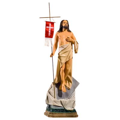 Feltámadt Krisztus szobor 63 cm.