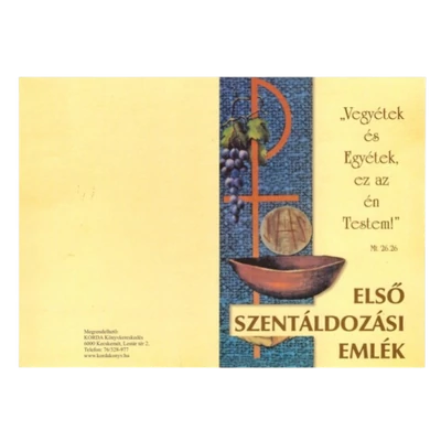 Elsőáldozási emléklap (Korda)