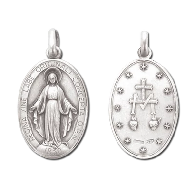 Ezüst érem Csodás érem 12 mm