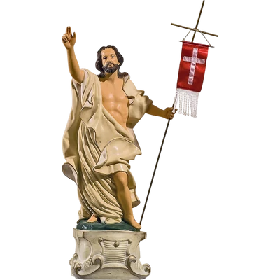 Feltámadt Krisztus szobor 55 cm.