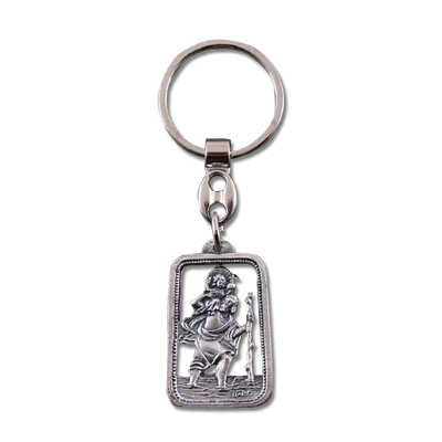 Kulcstartó keretes - Szent Kristóf