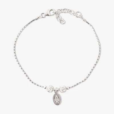 Ezüst karkötő - Csodás éremmel