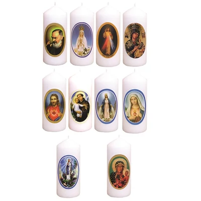 Szentképes gyertya 5 x 12 cm.