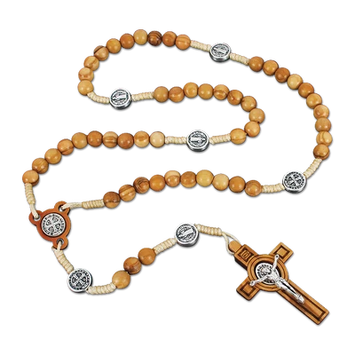 Szent Benedek olajfa rózsafüzér