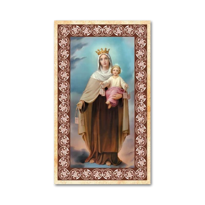 Szentkép - Kármelhegyi Boldogasszony - 25 darabos csomagban