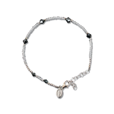 Ezüst karkötő (Csodás éremmel)