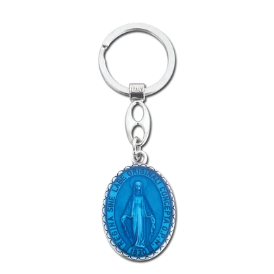 Kulcstartó (Csodás érem - műgyanta betétes)