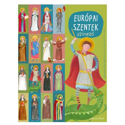 Európai szentek színező