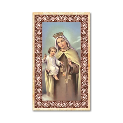 Szentkép - Kármelhegyi Szűzanya -25 darabos csomagban