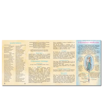 Leporelló (A rózsafüzér imádkozása)