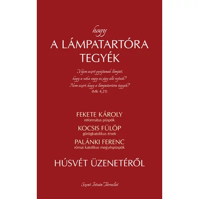 Hogy a lámpatartóra tegyék