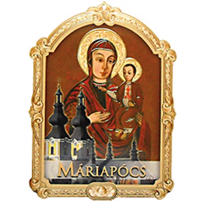 Faplakett Máriapócs