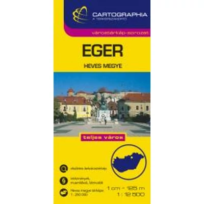 Eger várostérkép (+Heves megye térképe)