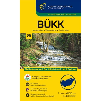 Bükk turistatérkép